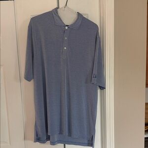 Men's Turtleson Blue golf Polo Shirt size XXL